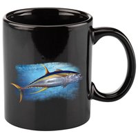 Yellowfin Tuna Swimming 11oz C Handle Ceramic Mug