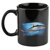 Yellowfin Tuna Swimming 11oz C Handle Ceramic Mug