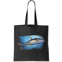 Yellowfin Tuna Swimming Tote Bag