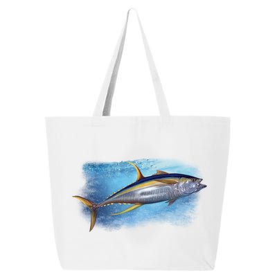 Yellowfin Tuna Swimming 25L Jumbo Tote