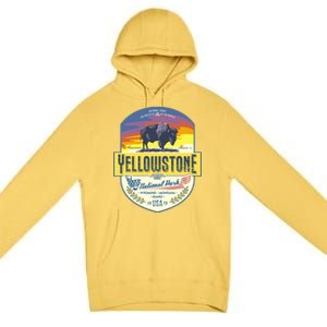 Yellowstone National Park Premium Pullover Hoodie