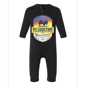 Yellowstone National Park Infant Fleece One Piece