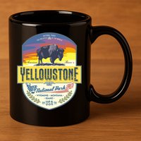 Yellowstone National Park 11oz C Handle Ceramic Mug