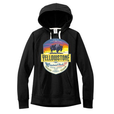 Yellowstone National Park Women's Fleece Hoodie