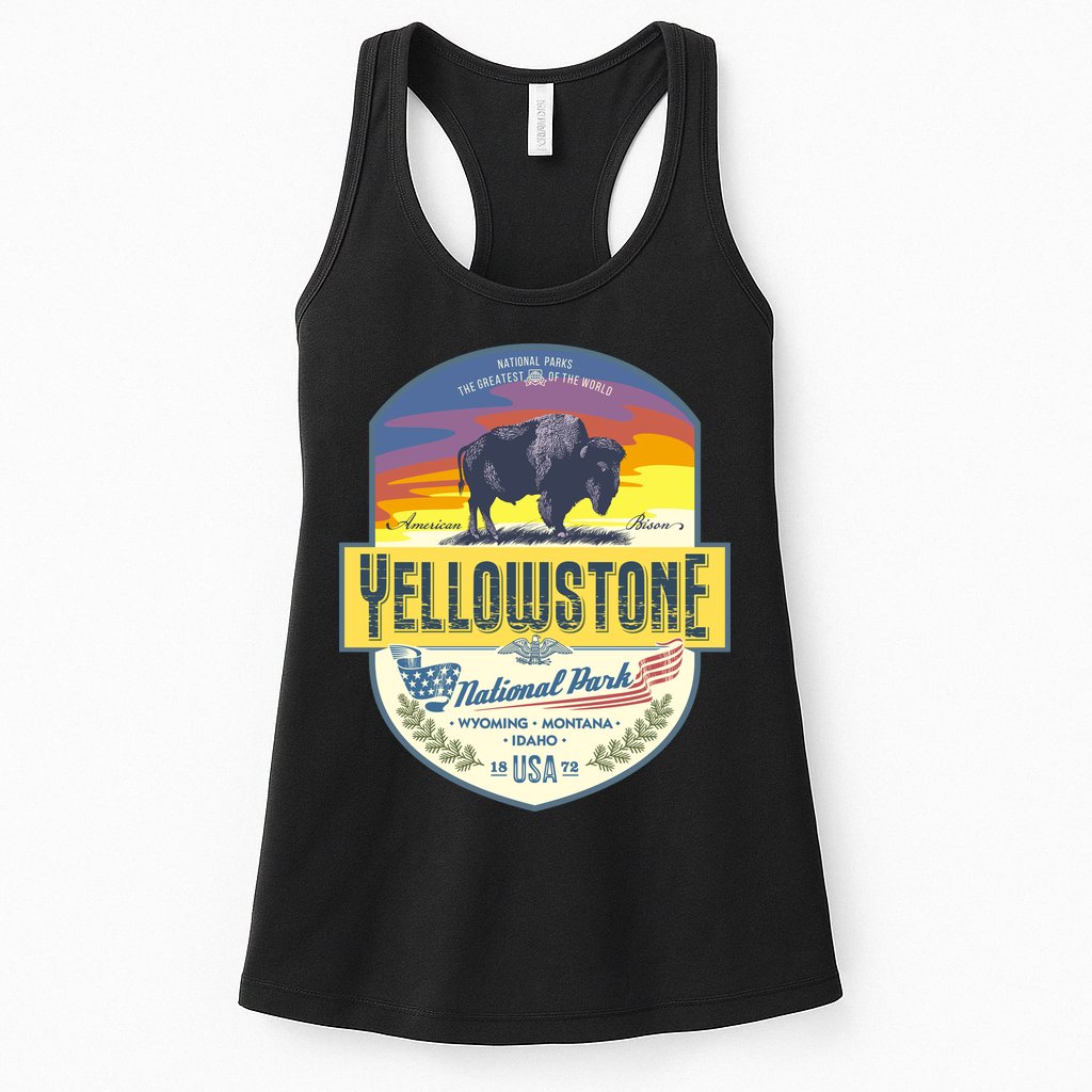 Yellowstone National Park Womens Tank Top
