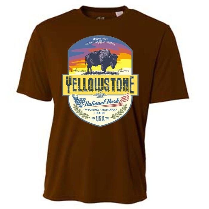 Yellowstone National Park Cooling Performance Crew T-Shirt