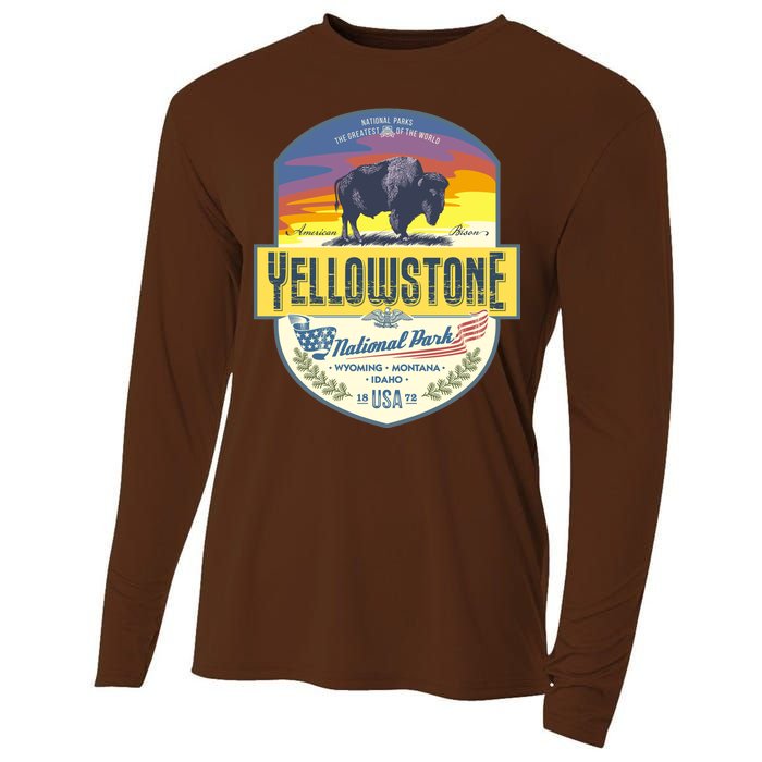 Yellowstone National Park Cooling Performance Long Sleeve Crew