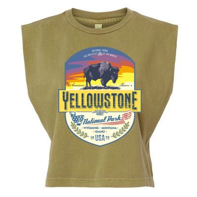 Yellowstone National Park Garment-Dyed Women's Muscle Tee