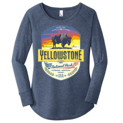 Yellowstone National Park Women's Perfect Tri Tunic Long Sleeve Shirt