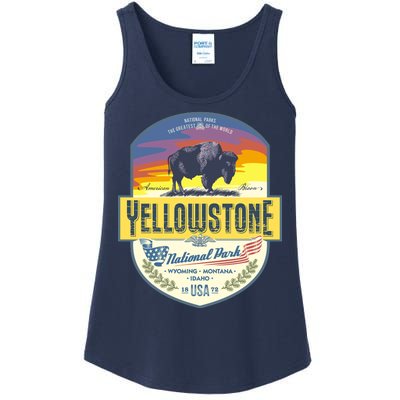 Yellowstone National Park Ladies Essential Tank