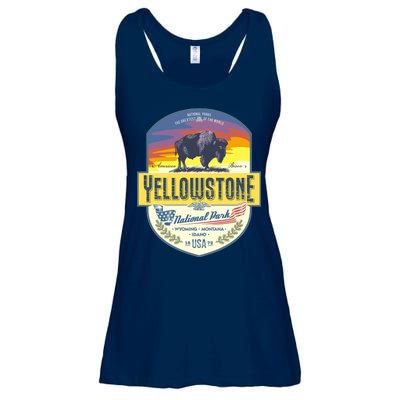 Yellowstone National Park Ladies Essential Flowy Tank