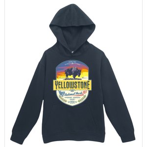 Yellowstone National Park Urban Pullover Hoodie