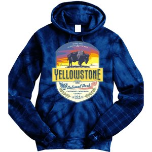 Yellowstone National Park Tie Dye Hoodie