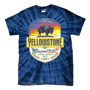 Yellowstone National Park Tie-Dye T-Shirt