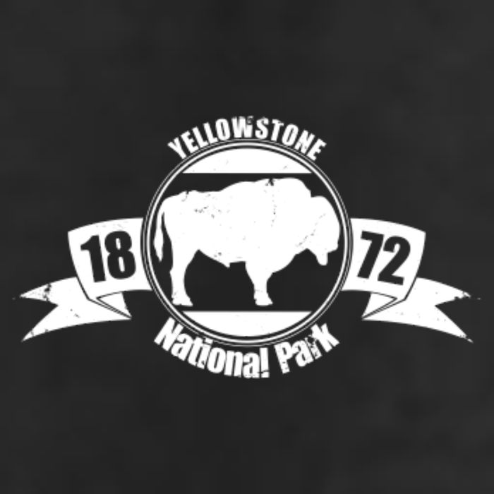 Yellowstone National Park 1872 7 Panel Mesh Trucker Snapback Hat