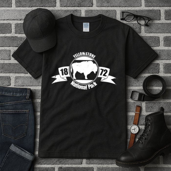 Yellowstone National Park 1872 Tall T-Shirt