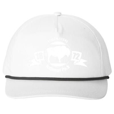 Yellowstone National Park 1872 Snapback Five-Panel Rope Hat