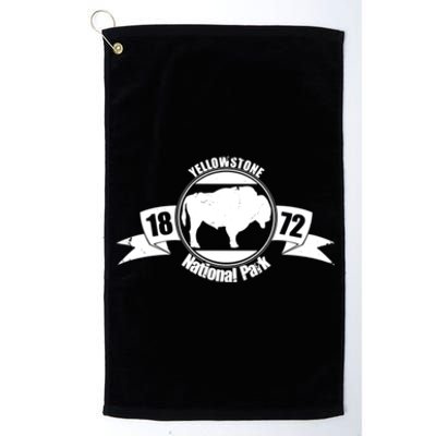 Yellowstone National Park 1872 Platinum Collection Golf Towel