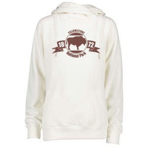 Yellowstone National Park 1872 Womens Funnel Neck Pullover Hood