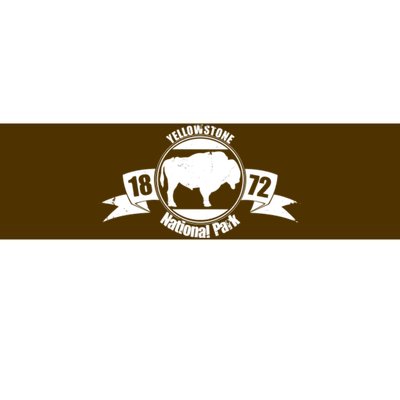 Yellowstone National Park 1872 Bumper Sticker