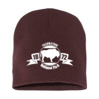 Yellowstone National Park 1872 Short Acrylic Beanie