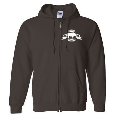 Yellowstone National Park 1872 Full Zip Hoodie