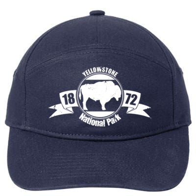 Yellowstone National Park 1872 7-Panel Snapback Hat