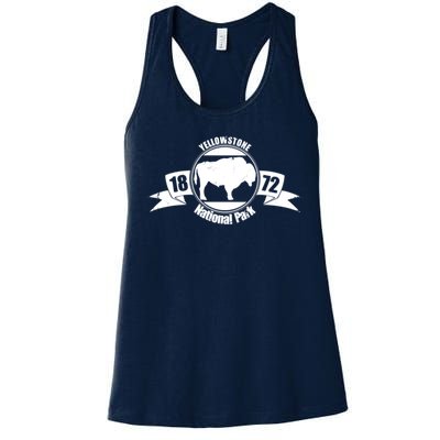 Yellowstone National Park 1872 Women's Racerback Tank