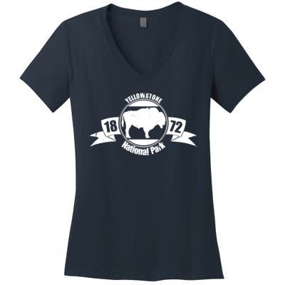 Yellowstone National Park 1872 Women's V-Neck T-Shirt