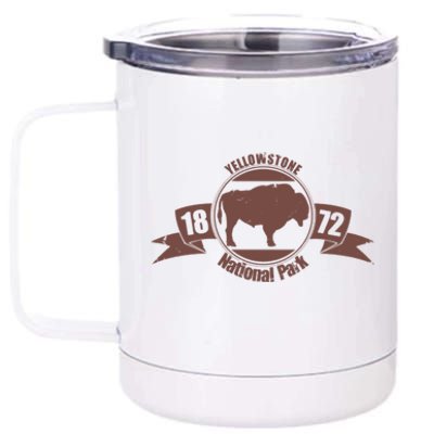 Yellowstone National Park 1872 12 oz Stainless Steel Tumbler Cup