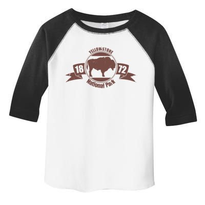 Yellowstone National Park 1872 Toddler Fine Jersey T-Shirt