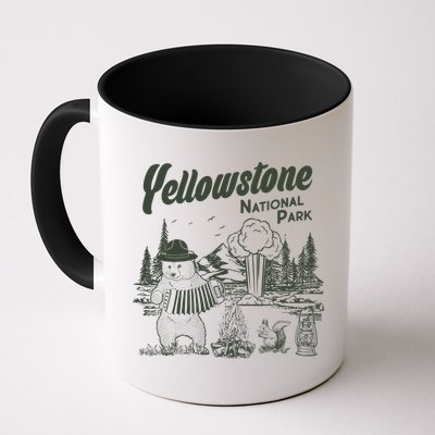 Yellowstone National Park Accordion Park Ranger Bear Mug