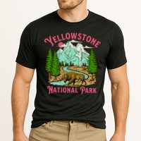 Yellowstone National Park Illustration Performance Shirt