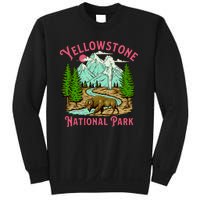 Yellowstone National Park Illustration Sweatshirt