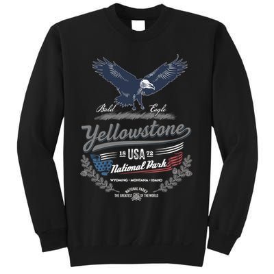 Yellowstone National Park USA 1872 Greatest Park of the World Sweatshirt