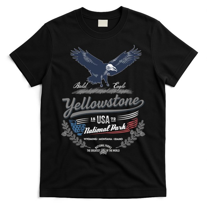 Yellowstone National Park USA 1872 Greatest Park of the World T-Shirt
