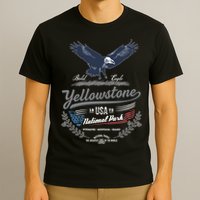 Yellowstone National Park USA 1872 Greatest Park of the World T-Shirt