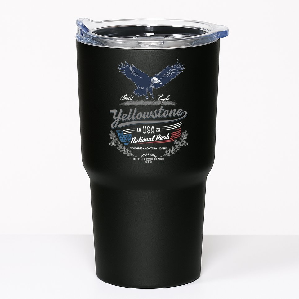 Yellowstone National Park USA 1872 Greatest Park of the World Tumbler
