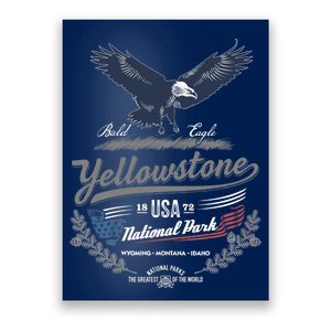 Yellowstone National Park USA 1872 Greatest Park of the World Poster