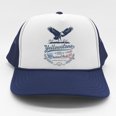 Yellowstone National Park USA 1872 Greatest Park of the World Trucker Hat