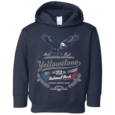 Yellowstone National Park USA 1872 Greatest Park of the World Toddler Hoodie