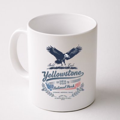 Yellowstone National Park USA 1872 Greatest Park of the World Coffee Mug