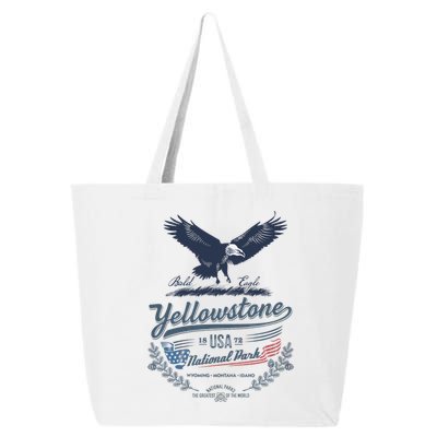 Yellowstone National Park USA 1872 Greatest Park of the World 25L Jumbo Tote