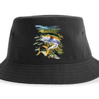 Yellowtail Fish Sustainable Bucket Hat