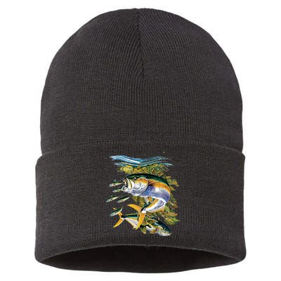 Yellowtail Fish Sustainable Knit Beanie