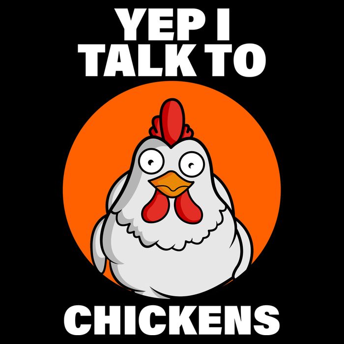 Yep I Talk To Chickens Funny Backpack