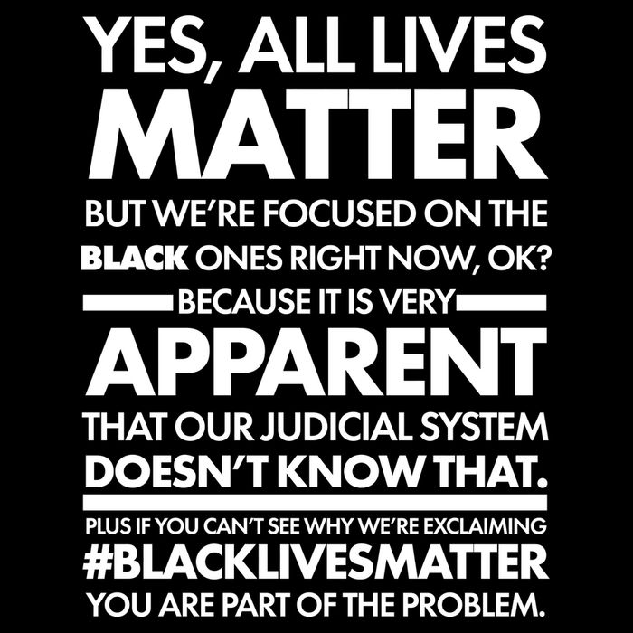 Yes All Live Matter Focus On The Black Ones Now Cooling Performance Crew T-Shirt