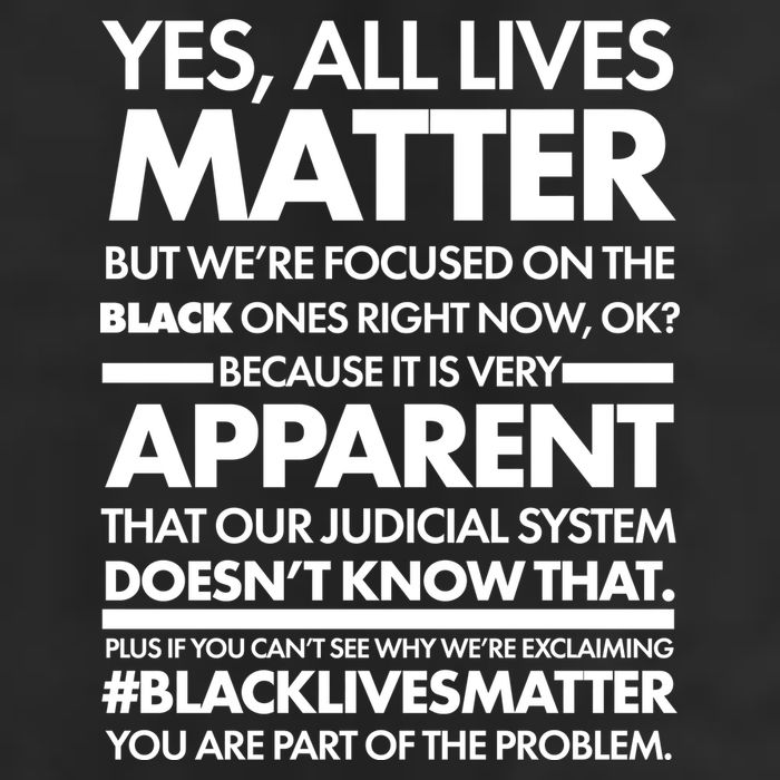 Yes All Live Matter Focus On The Black Ones Now Adult Drive Performance Visor