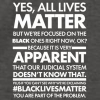 Yes All Live Matter Focus On The Black Ones Now Vector Backpack