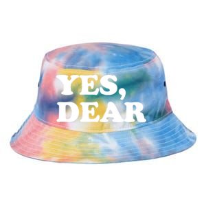 Yes Dear Funny Husband And Wife Tie Dye Newport Bucket Hat